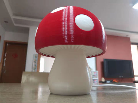 Impressão 3D - Candeeiro Cogumelo