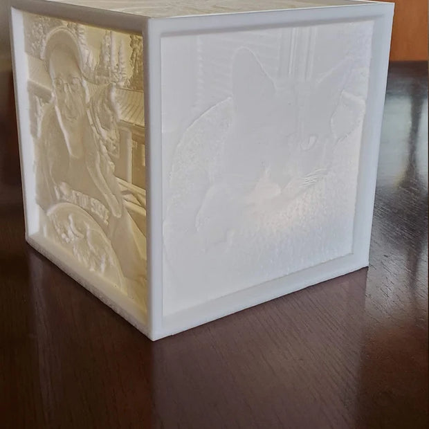 Impressão 3D - Caixa Lithophane